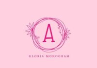 Gloria Monogram Font - Featured Image