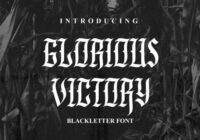Glorious Victory Font - Featured Image