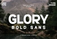 Glory Bold Font - Featured Image