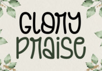 Glory Praise Font - Featured Image