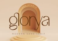 Glorya Font - Featured Image