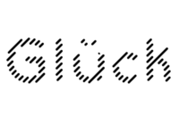 Gluck Stripes Font - Featured Image