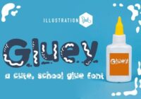 Gluey Font - Featured Image