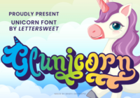 Glunicorn Font - Featured Image