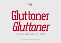 Gluttoner Font - Featured Image