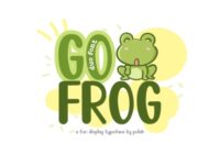 Go Frog Font - Featured Image