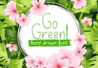 Go Green Font - Featured Image