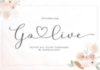 Go Live Font - Featured Image