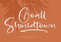 Goall Shmidtown Font - Featured Image