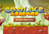 Godlike Legends Font - Featured Image
