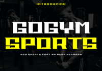Gogym Sports Font - Featured Image