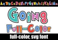 Going Full Color Font - Featured Image