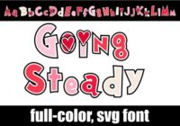 Going Steady Font - Featured Image