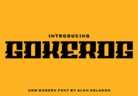 Gokerog Font - Featured Image