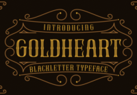 GoldHeart Font - Featured Image