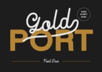 Gold Port Font - Featured Image