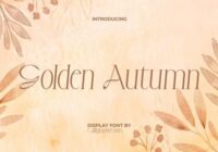 Golden Autumn Font - Featured Image