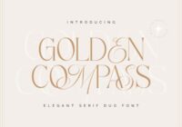 Golden Compass Font - Featured Image