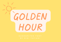 Golden Hour Font - Featured Image