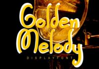 Golden Melody Font - Featured Image
