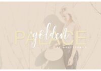 Golden Palace Font - Featured Image