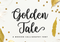 Golden Tale Font - Featured Image