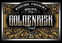 Goldenrisk Font - Featured Image