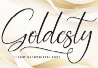 Goldesty Font - Featured Image