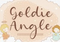 Goldie Angle Font - Featured Image