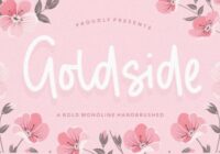 Goldside Font - Featured Image