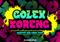Golex Koreng Font - Featured Image