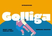 Golliga Font - Featured Image
