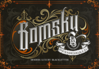 Gomsky Font - Featured Image