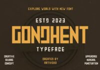 Gondhent Font - Featured Image