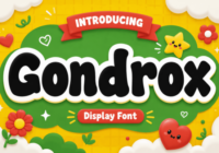 Gondrox Font - Featured Image