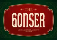 Gonser Font - Featured Image