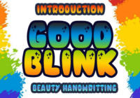 Good Blink Font - Featured Image