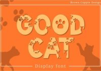 Good Cat Font - Featured Image