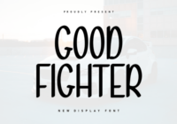 Good Fighter Font - Featured Image