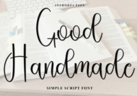 Good Handmade Font - Featured Image