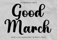 Good March Font - Featured Image