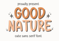 Good Nature Font - Featured Image