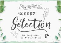 Good Selection Duo Font - Featured Image