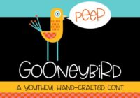 Gooneybird Font - Featured Image