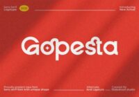 Gopesta Font - Featured Image