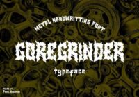 Goregrinder (Full Version) Font - Featured Image