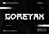 Goretax Font - Featured Image