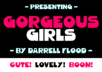 Gorgeous Girls Font - Featured Image