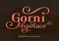 Gorni Font - Featured Image