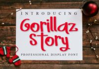 Gorrilaz Story Font - Featured Image